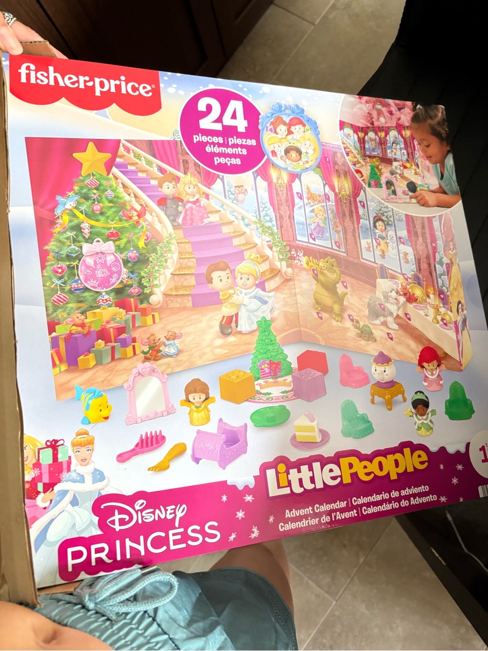 Little people Disney princess Christmas advent calendar